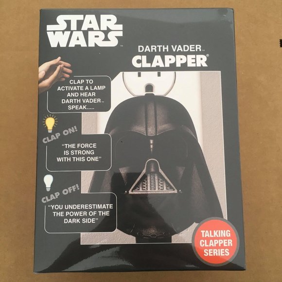 Star Wars Accents Nib Star Wars Darth Vader Clapper Poshmark